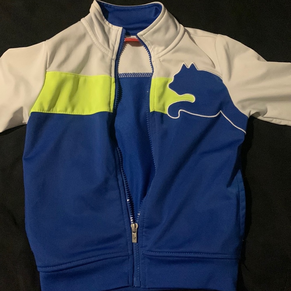 Young boys puma track jacket
